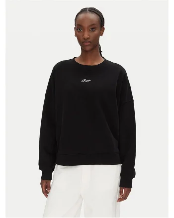 Hanorac dama  negru, din material de calitate,