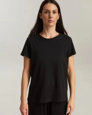 Tricou cu maneca scurta din bumbac pentru dame