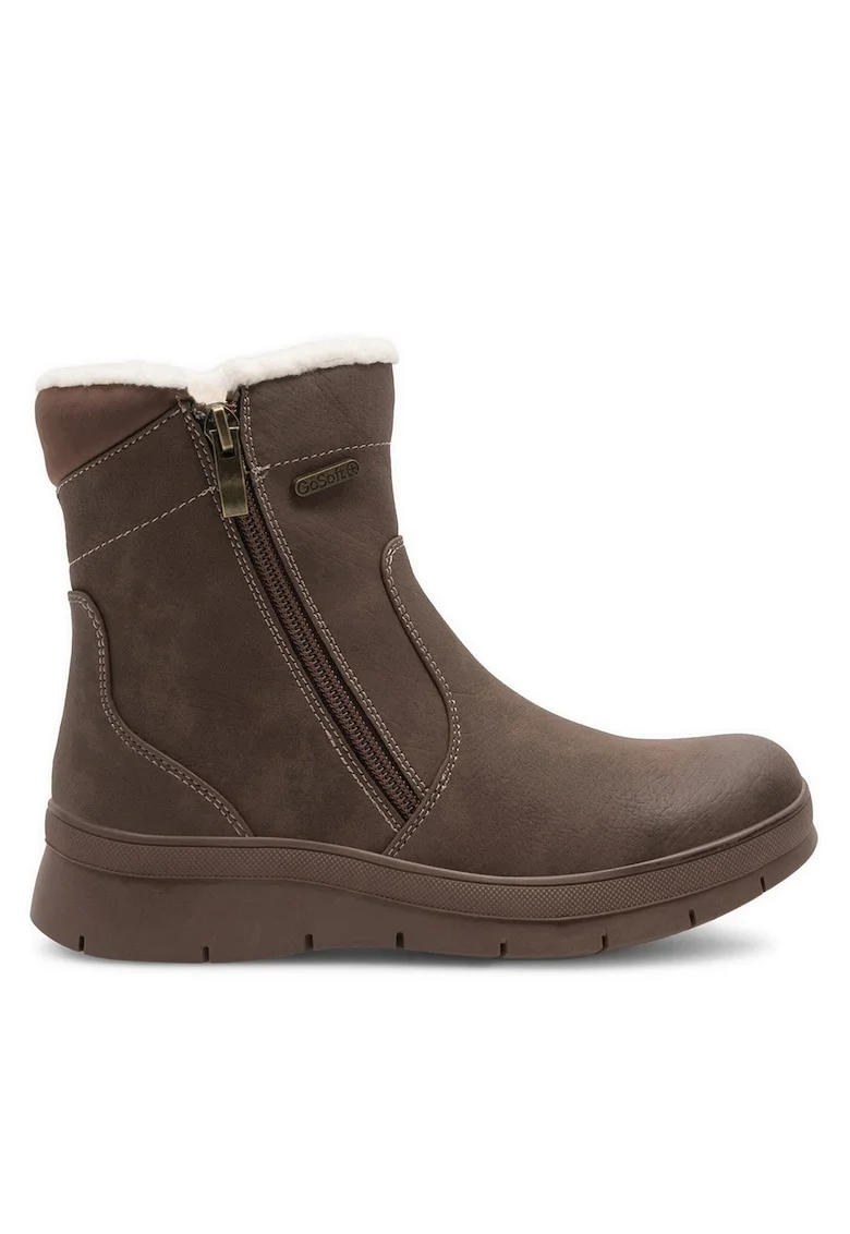 Ghete dama  INES WS5921-03, piele ecologica, verde