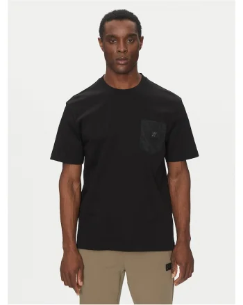 Tricou barbati  negru, bumbac,