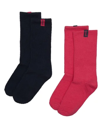 Sosete dama, negru rosu Cuddle, Negru