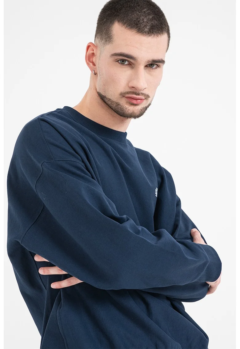 Bluza de trening din amestec de bumbac, Albastru ultramarin