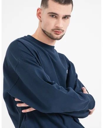 Bluza de trening din amestec de bumbac, Albastru ultramarin
