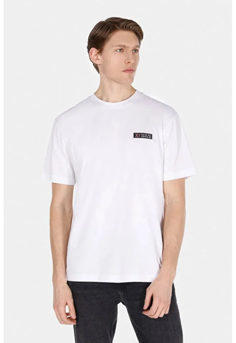 Tricou Cu Maneca Scurta De Barbati Alb Comfort Fit Cl1073050 8684112614588, Maro