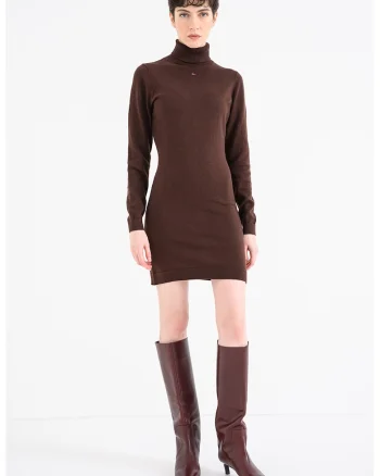 Rochie cambrata tricotata fin, Maro