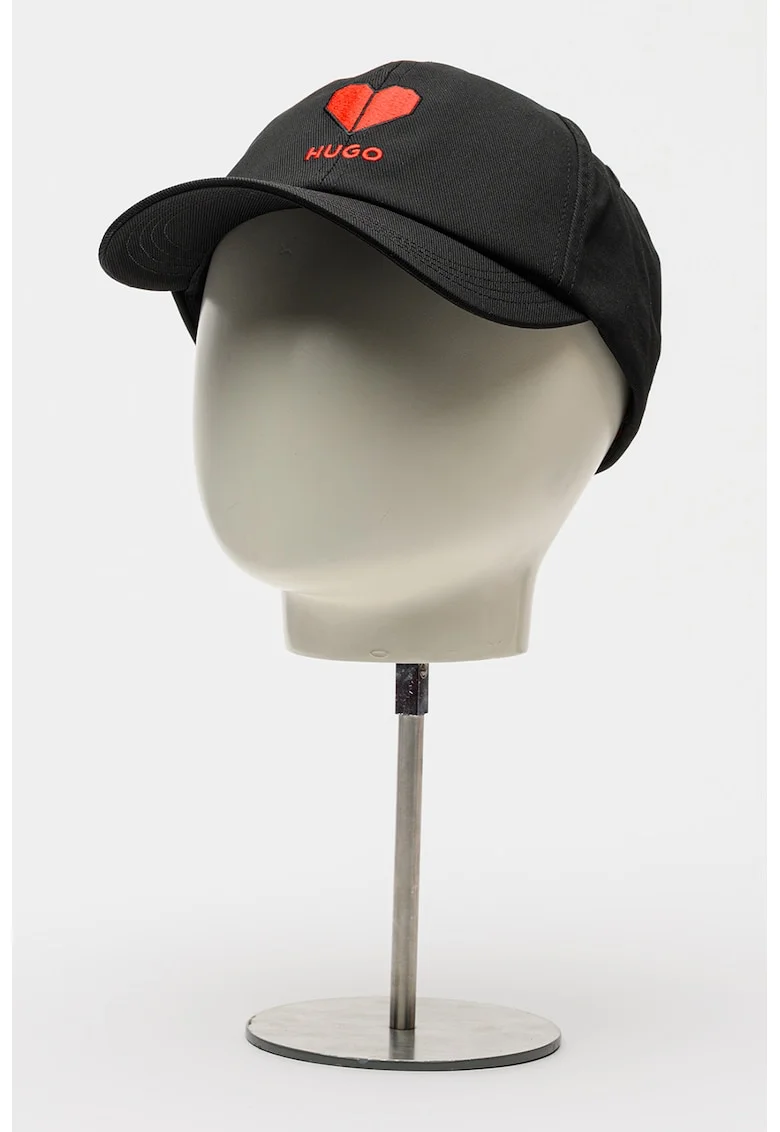 Sapca cu broderie logo, Rosu/Negru