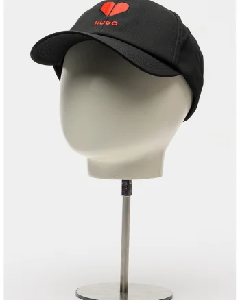 Sapca cu broderie logo, Rosu/Negru