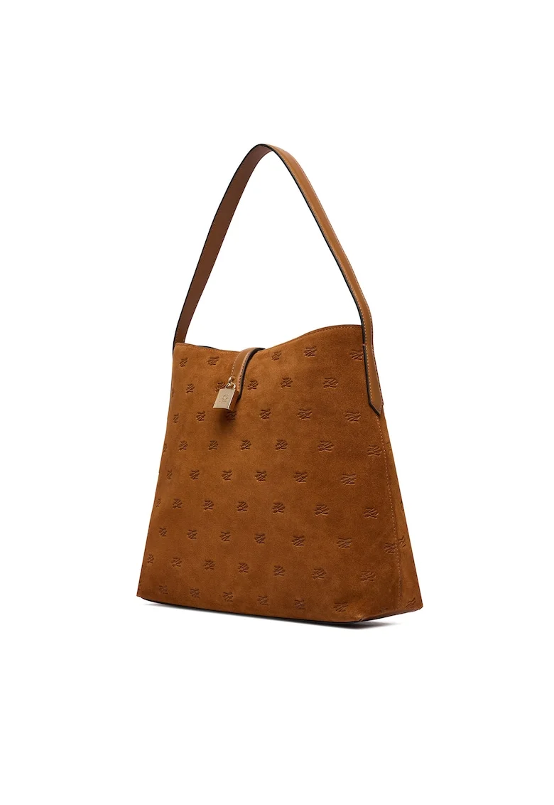 Geanta dama  piele naturala, culoare Dark Tan, model 1UR B1W30105