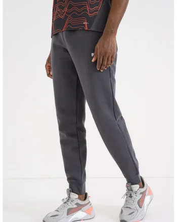 Pantaloni de trening regular-fit Essentials No.1, Gri carbune