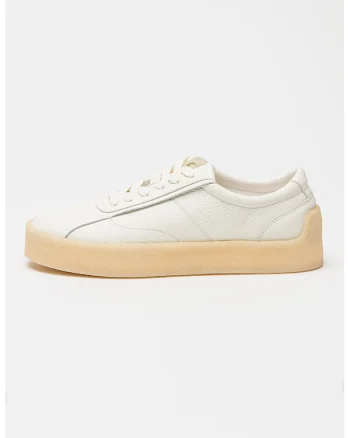 Pantofi sport low-cut din piele Prodigy, Alb