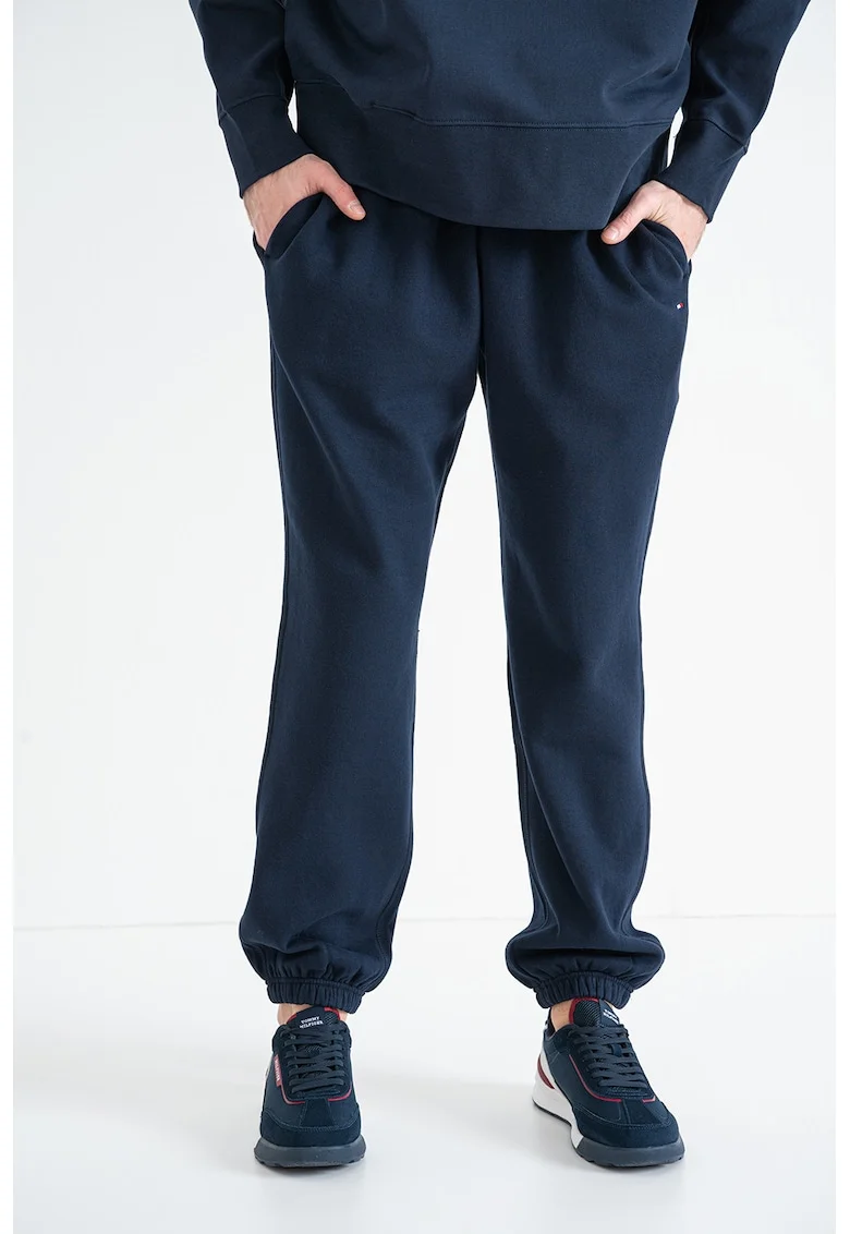 Pantaloni de trening cu croiala regular-fit si buzunare laterale, Albastru ultramarin