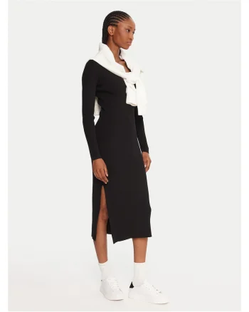 Rochie tricotata  negru, femei