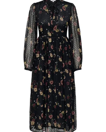 Rochie de zi,  negru, fabrica usoara