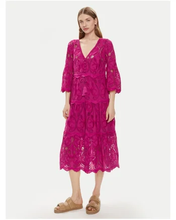 Rochie de vara,  roz, fabrica usoara