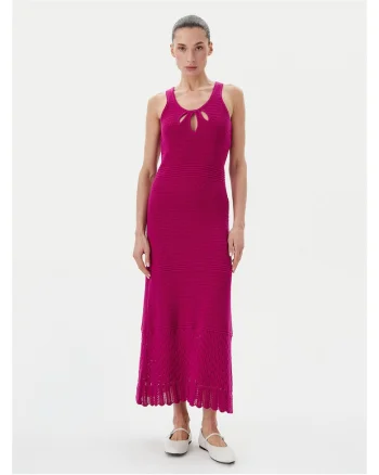 Rochie de vara,  bumbac, roz