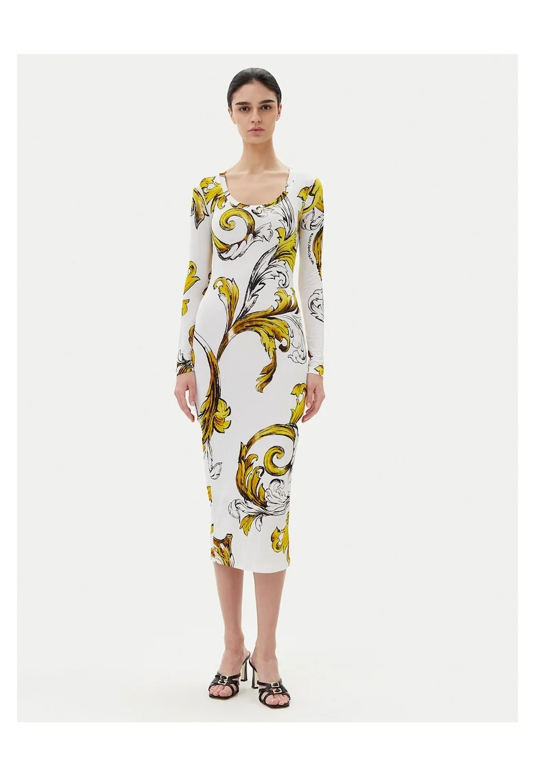 Rochie de zi,  alb