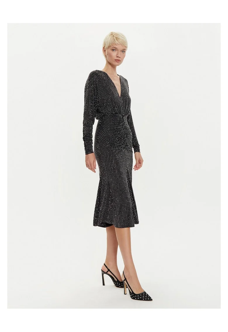 Rochie de cocktail, dama  negru