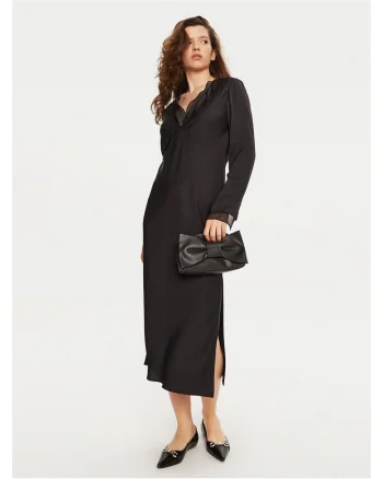 Rochie de cocktail, dama  negru