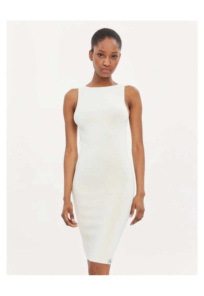 Rochie de vara dama  ecru, 100% bumbac