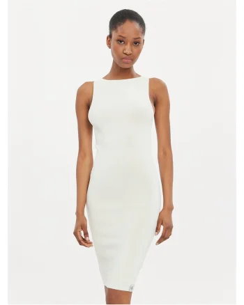 Rochie de vara dama  ecru, 100% bumbac