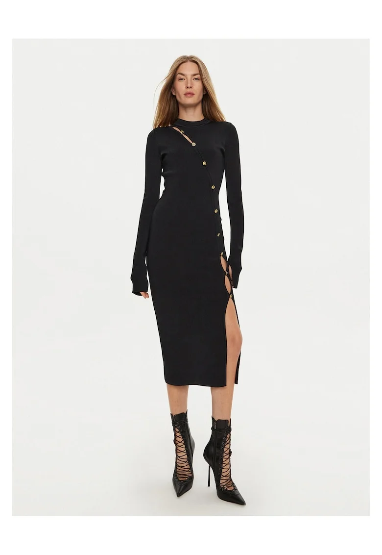 Rochie tricotata de dama  negru