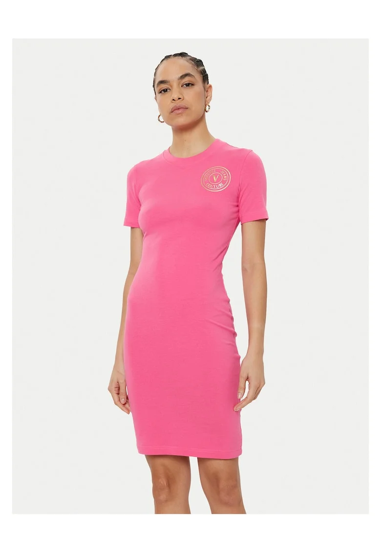 Rochie casual dama  roz