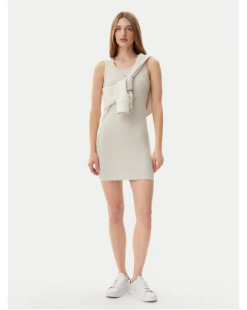 Rochie casual dama  bej, fabric confortabil
