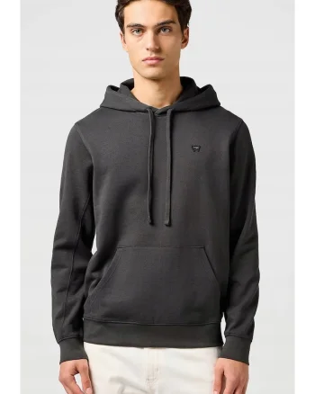 Hanorac barbati,  SIGN OFF HOODIE, negru, bumbac
