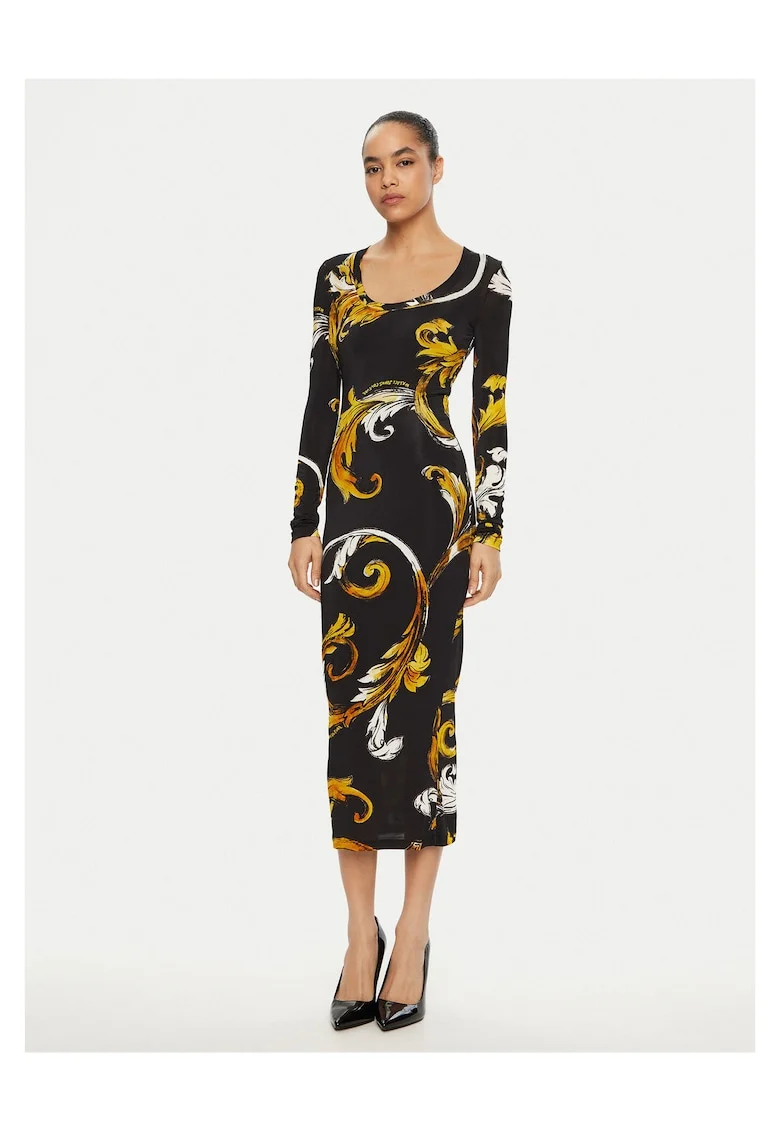 Rochie casual dama  culoare neagra