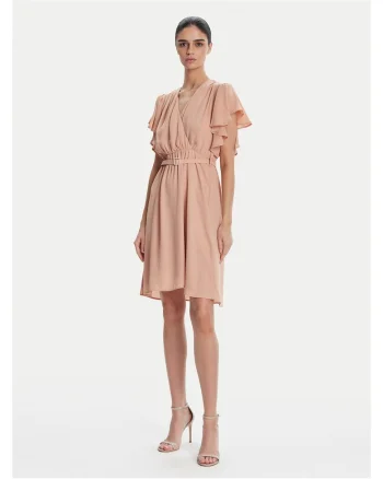 Rochie de cocktail dama  bej,