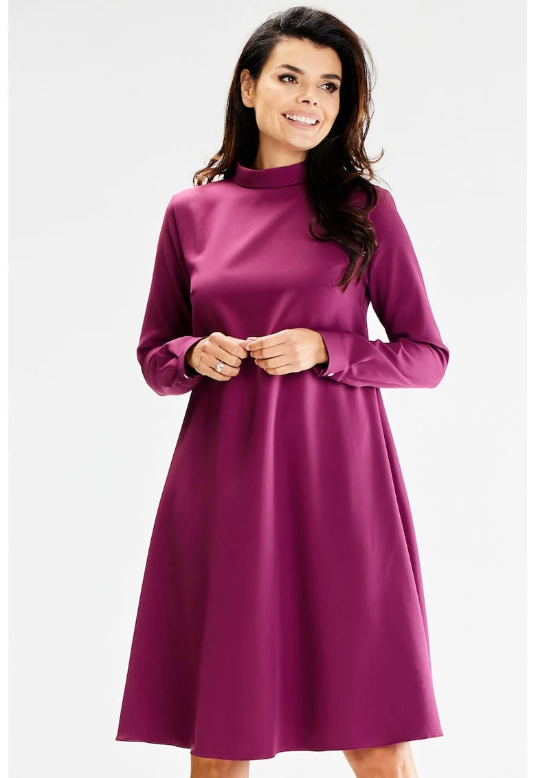 Rochie dama  Poliester, A599 - Pruna -