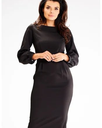 Rochie dama  Poliester, Negru A597