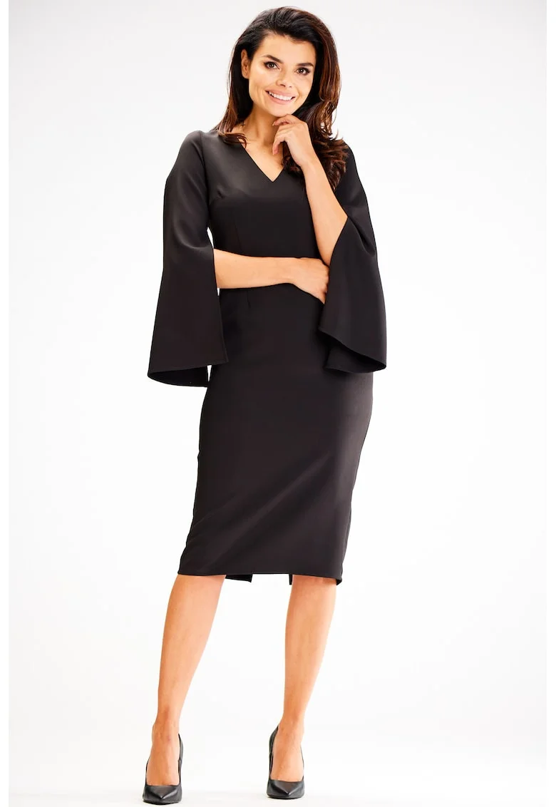 Rochie dama  Poliester, Negru A596