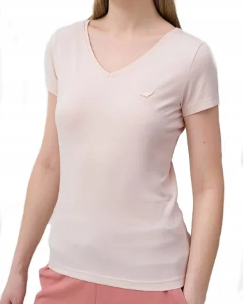 Tricou cu decolteu in V
