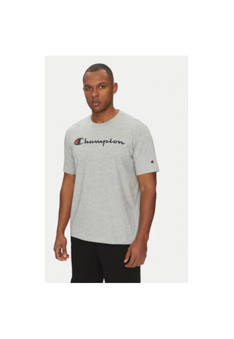 Tricou barbati  220256, Bumbac, Gri, Gri