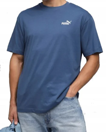Tricou cu decolteu la baza gatului si logo in piept