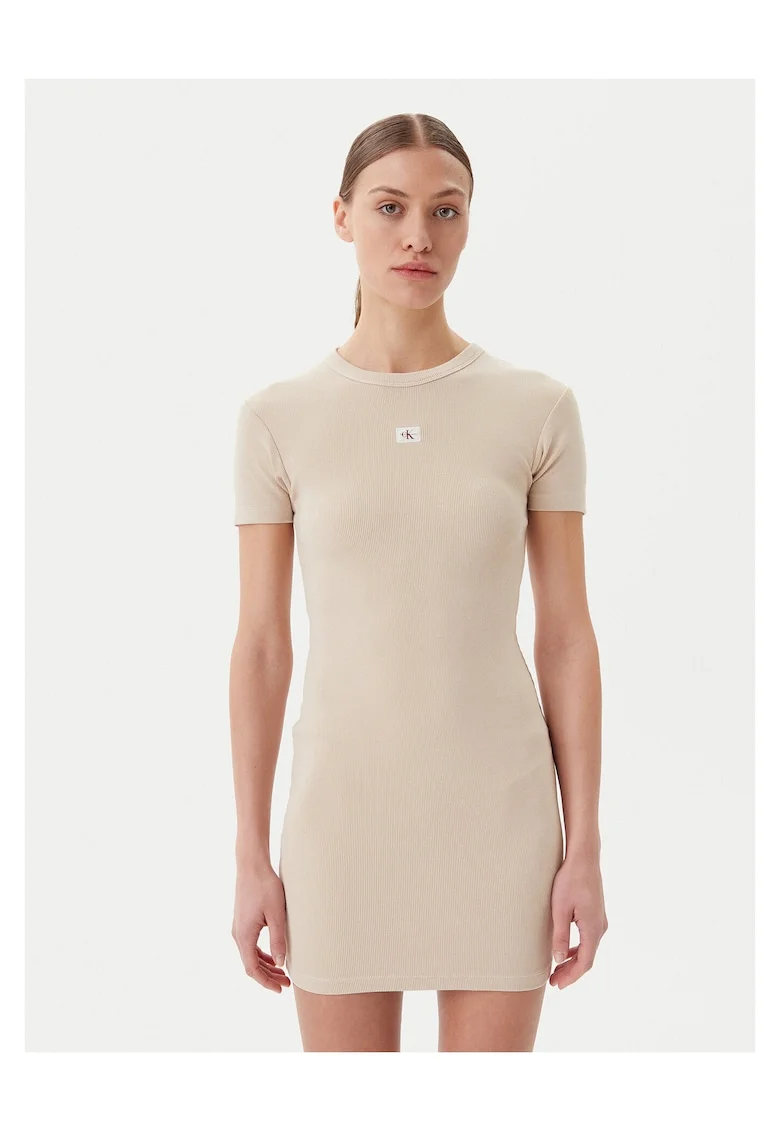 Rochie de  J20J225265, bej