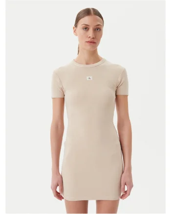 Rochie de  J20J225265, bej