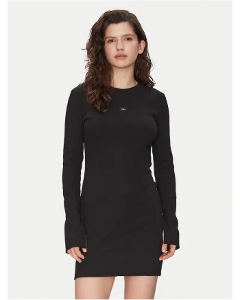 Rochie casual de dama  J20J225112, negru