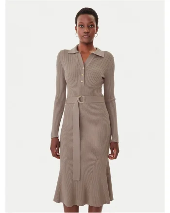 Rochie tricotata de dama Marciano Guess 5BGK07 5891Z, bej
