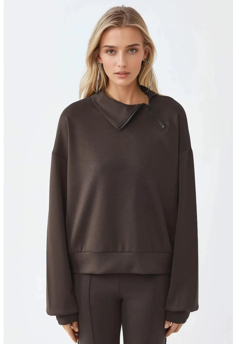 Hanorac  Maro cafeniu, Textil