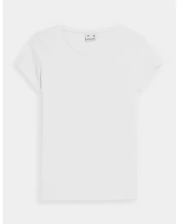 Tricou dama,  302882441, Bumbac, Alb