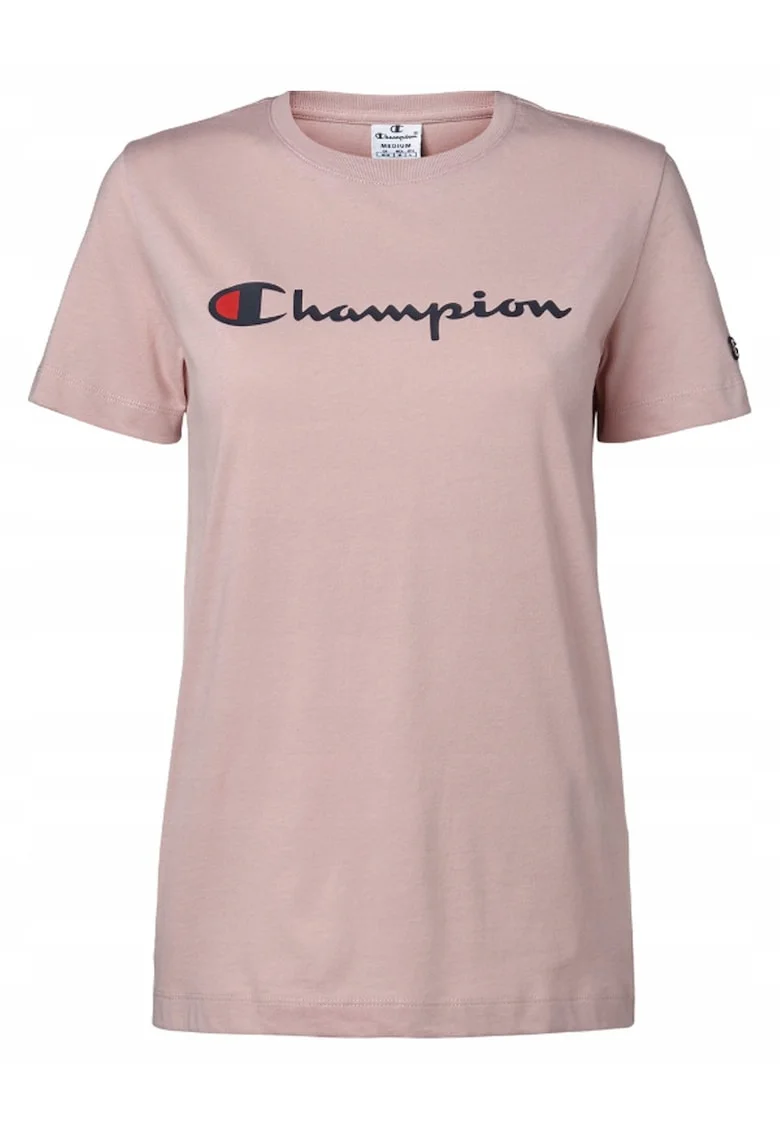 Tricou cu logo si decolteu la baza gatului