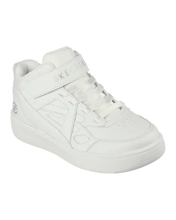Pantofi sport din piele ecologica Sport Court 92, Alb murdar