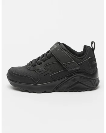 Pantofi sport de piele ecologica Uno Lite Donex, Negru