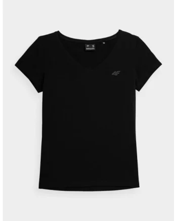Tricou dama,  302880409, Bumbac, Negru, Negru