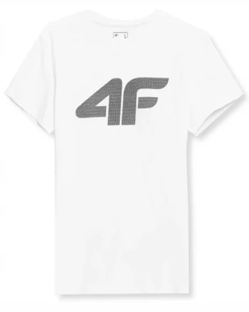 Tricou cu logo din bumbac,