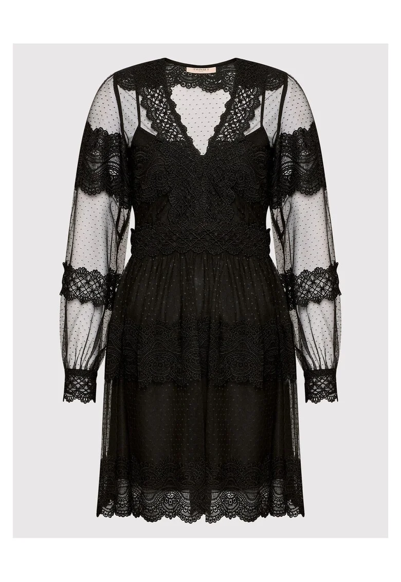 Rochie de cocktail dama  negru,