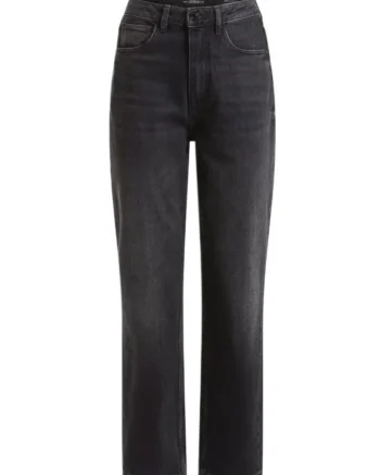 Pantaloni dama  Bumbac, Negru,