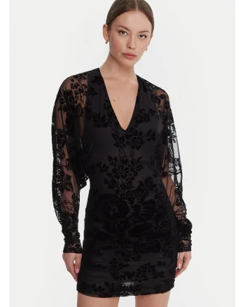 Rochie de cocktail  Roulette 105624 A2QD, negru